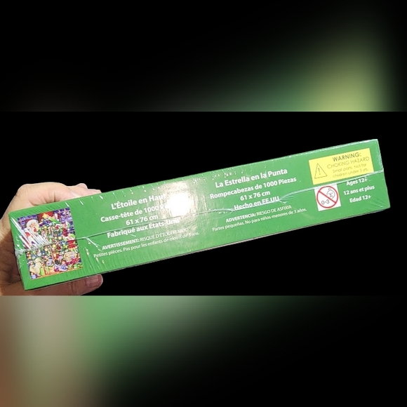 VERMONT CHRISTMAS CO NEW THE STAR ON TOP 1000 PIECE PUZZLE - Picture 3 of 3